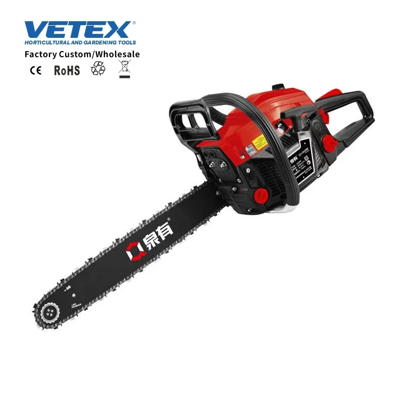 

54.6CC 2400W Gas Powered Chainsaw Heavy Duty Petrol Chainsaw Machine For Wood Cutting