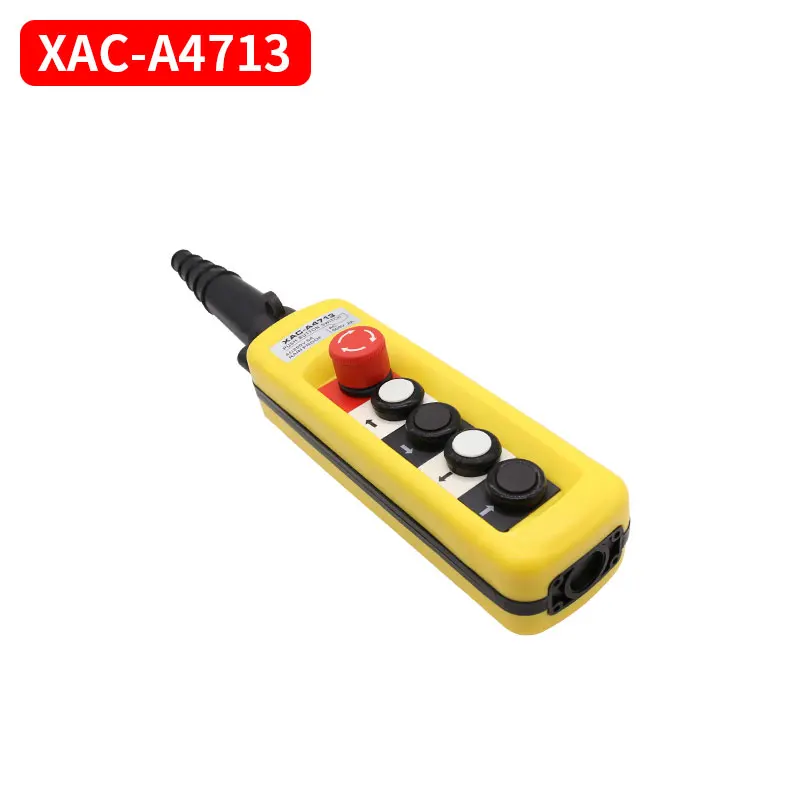 XAC-A2713 6713 8713 waterproof crane control driving button box switch with emergency stop control