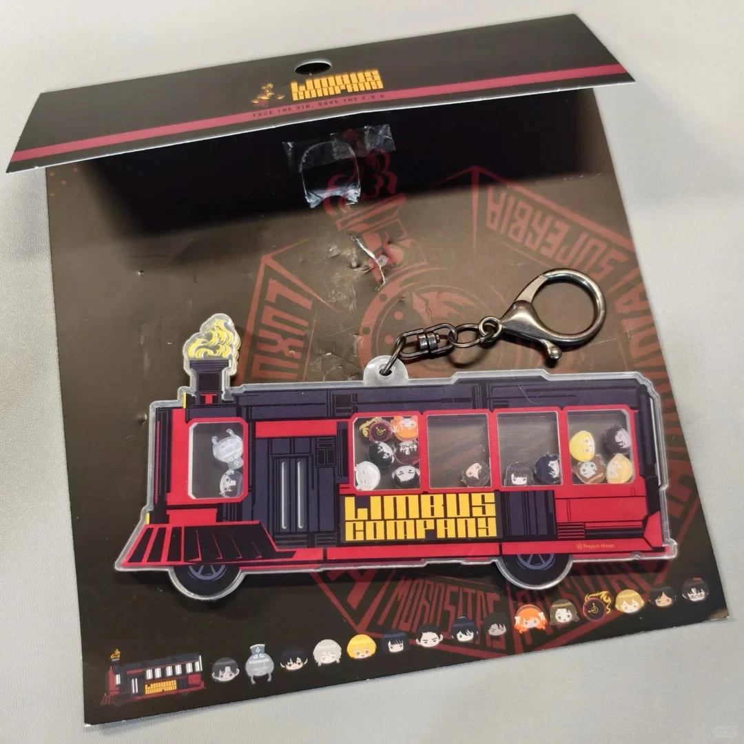LLavero de Anime de Limbus Company para mujer Yisang Shake Fighter, llavero acrílico para hombre, llavero colgante, accesorios, regalo para Amiga