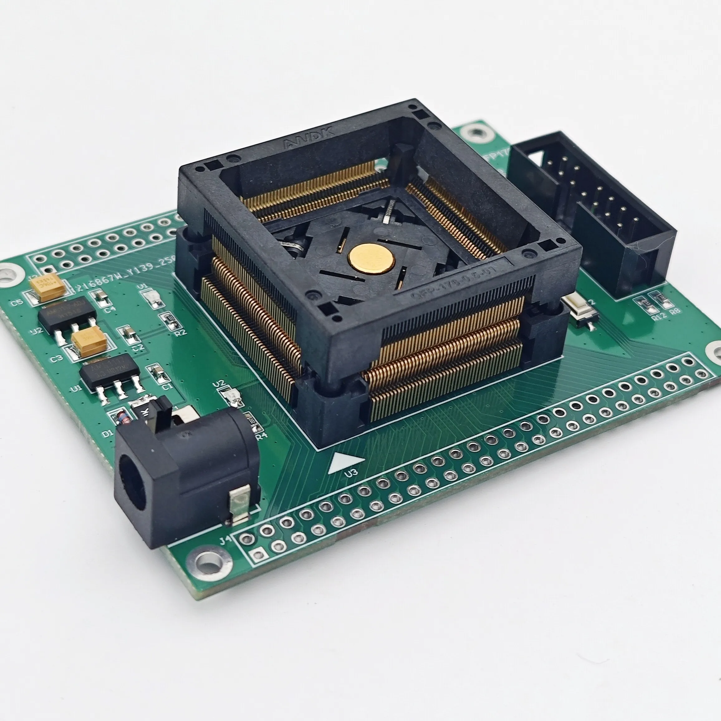 TMS320F28335/F28334 LQFP176 IC Test Stand Burn Stand Mass Production Programmer