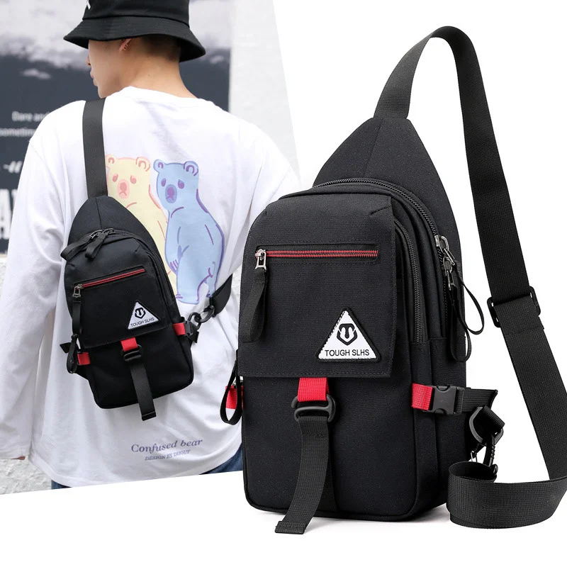 2024 New Chest Bag For Men Fashion Designer Man Messenger Crossbody s Top Quality Nylon Travel Male Waterproof Pack