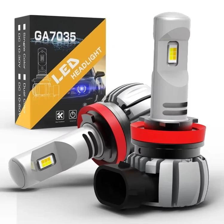 

High Power GA7035 Automotive Lighting System 7035 CSP Chips 6063 Aviation Aluminum Led Headlight Car Led Light Led Lamp