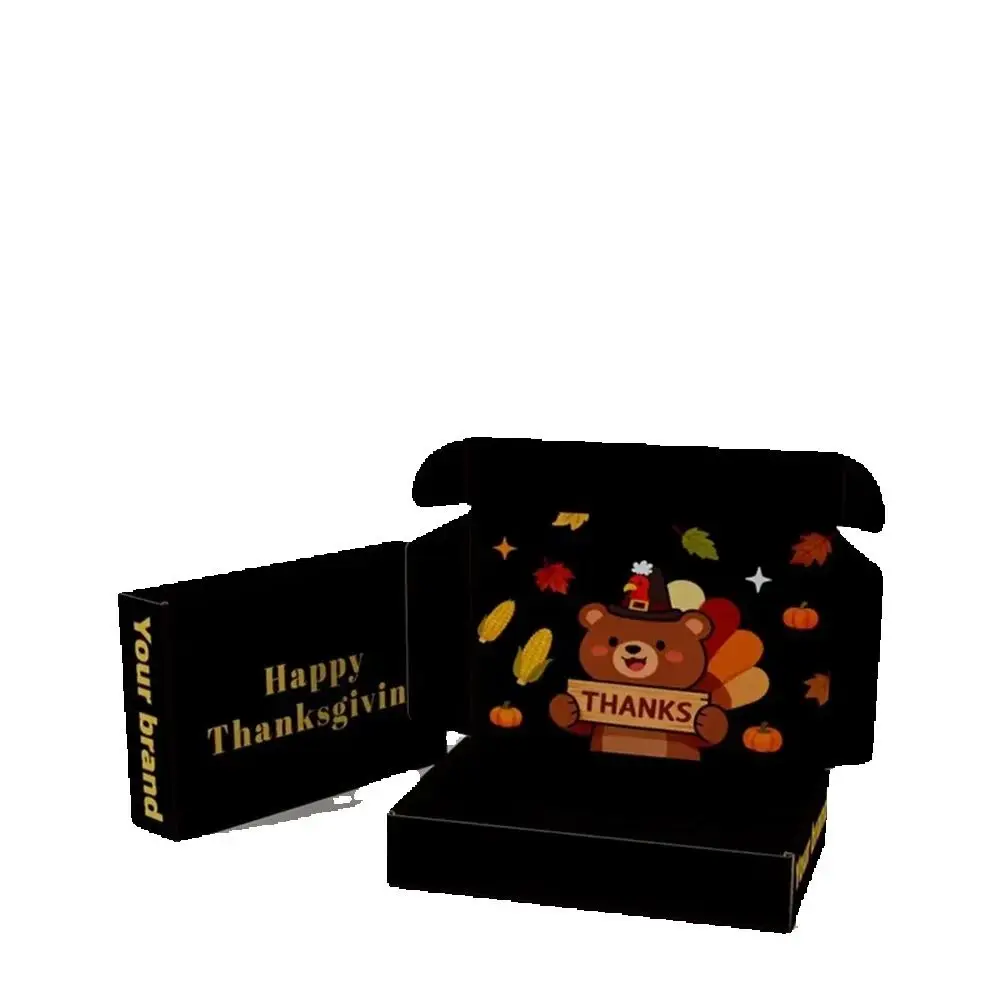 

Коробка для почтовых отправлений с индивидуальной печатью | Для подарков, косметики и одежды | Складная картонная коробка с логотипом