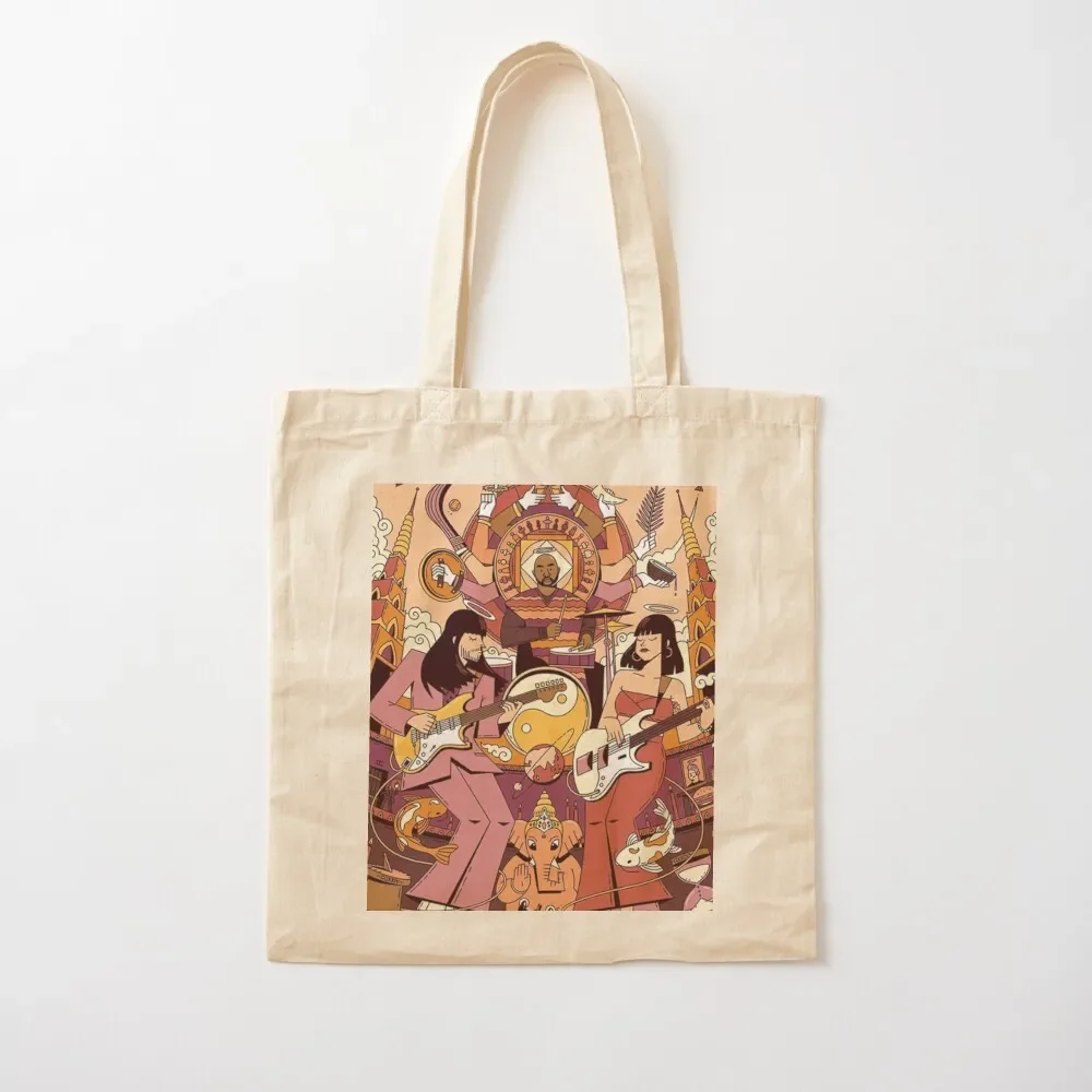 

Khruanbin Memorable Concert - Aesthetic Tote Bag Customizable tote bag canvas shopping bag