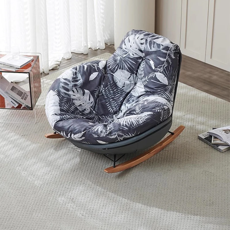 

Relax Rocking Living Room Chairs Lounge Mobile Bedroom Luxury Chairs Designer Comfortable Reading Fauteuil Salon Home Furniture