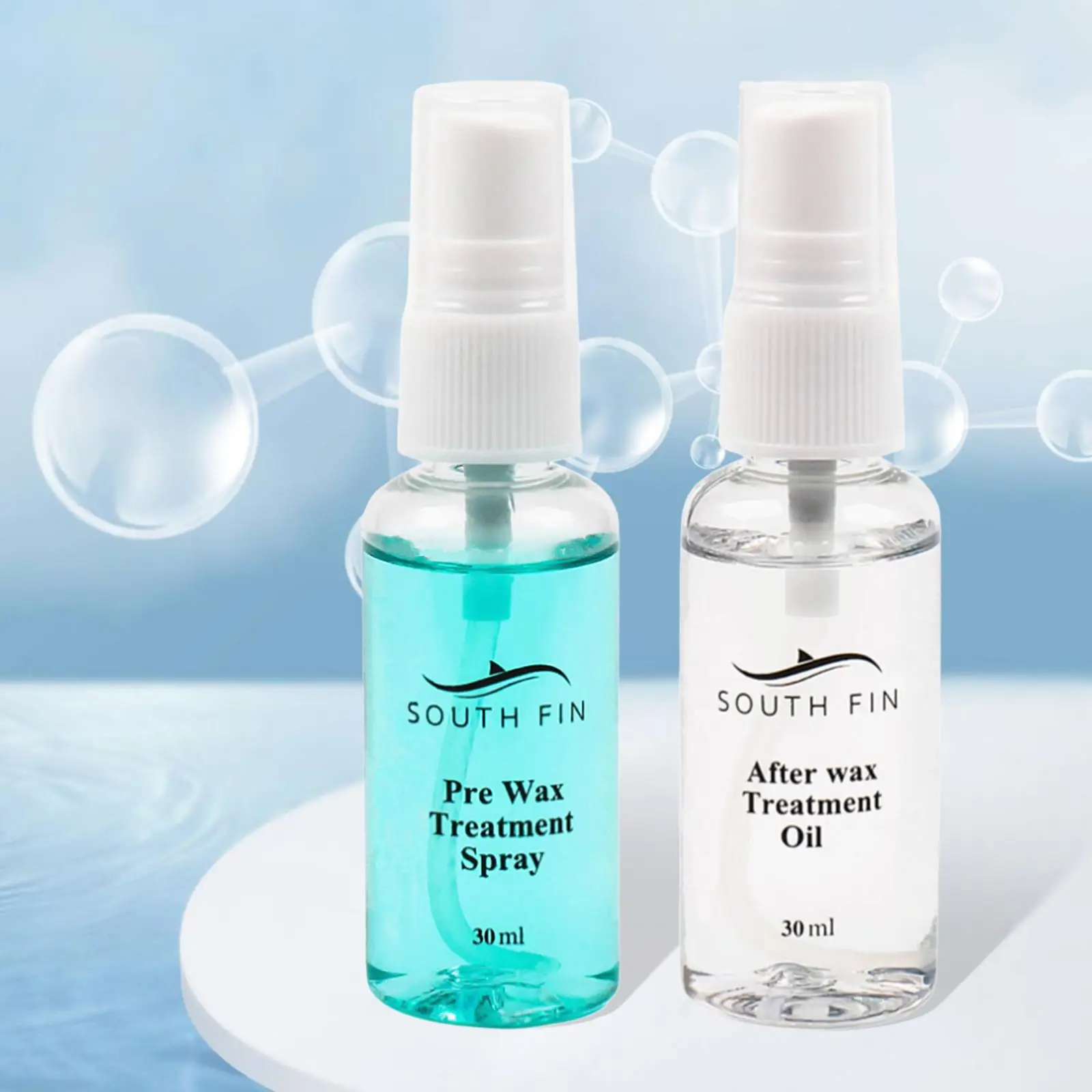 Spray de traitement avant et après épilation à la cire, pour épilation des peaux sensibles, 30ml