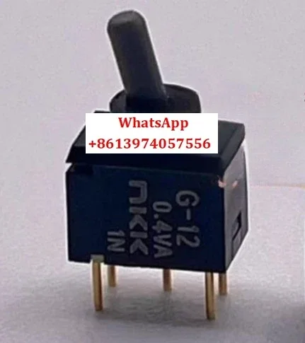 5pcs G-12AP Japanese toggle switch 5-pin 2-position self-locking On On shaking switch G12AP 0.4VA 28V