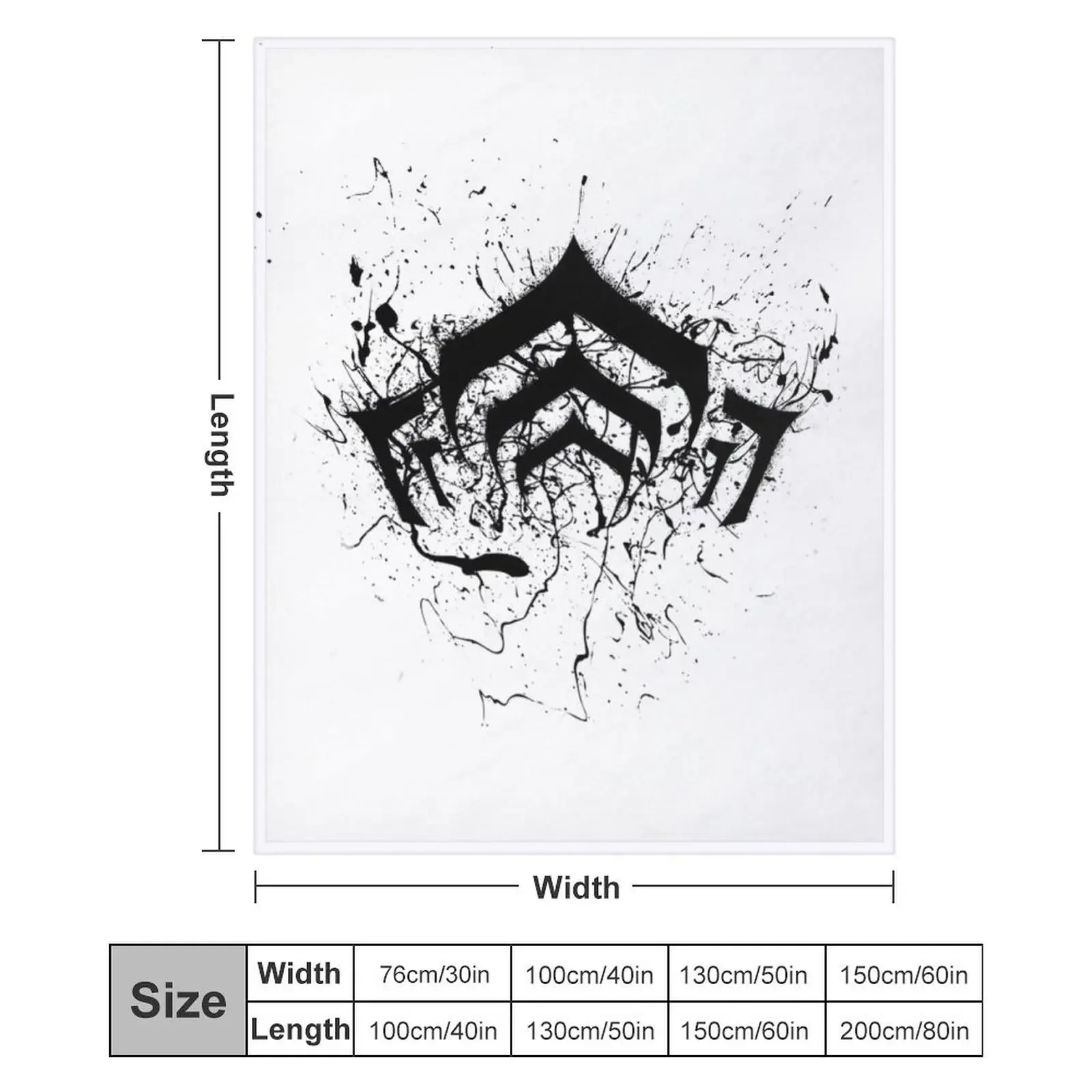 بطانية رمي بشعار warframe للأريكة، لحاف أريكة رفيع، بطانيات سياحية عصرية #6