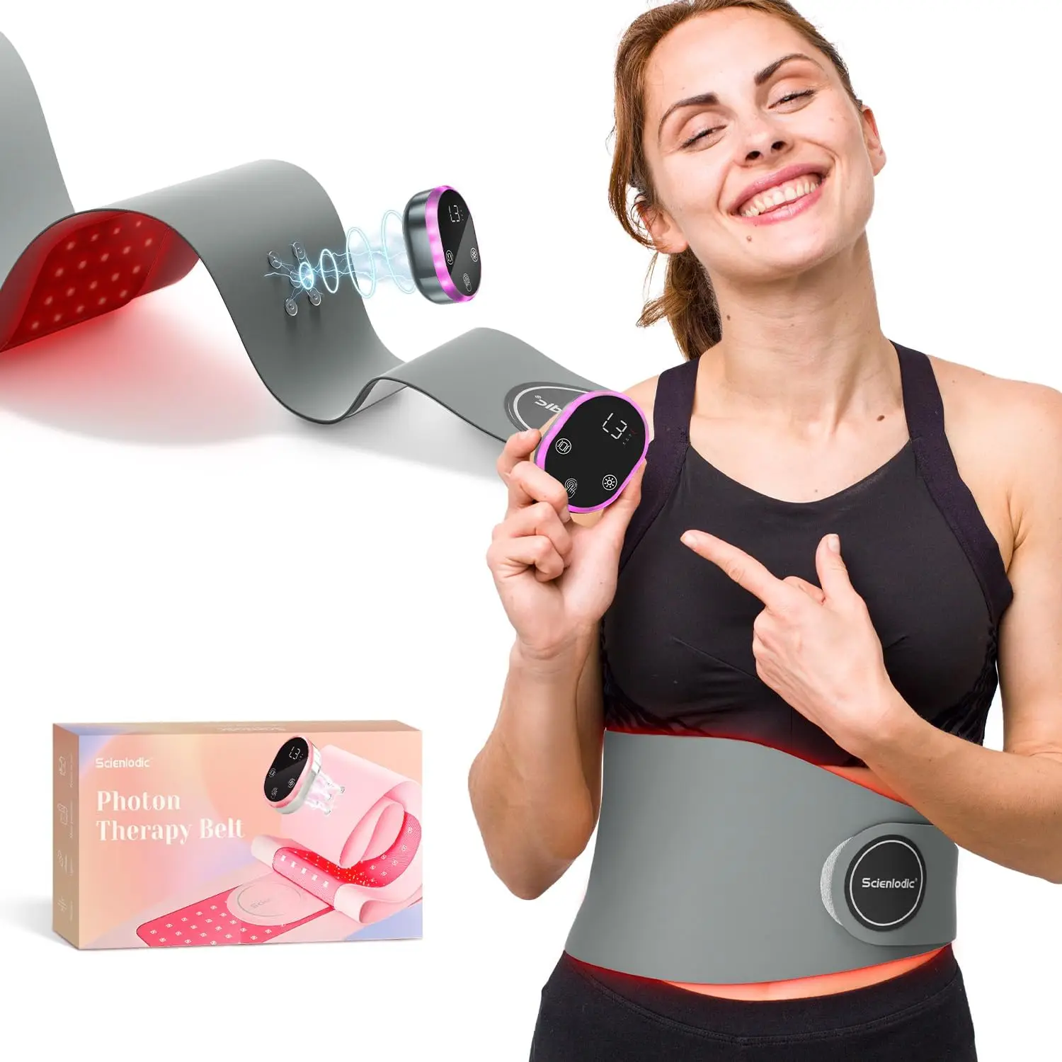 

Red Light Therapy Body Care Eaist Trainer LED Light Infrared Therapy Slimming Shoulder Recover 850nm 660nm Waist Pad