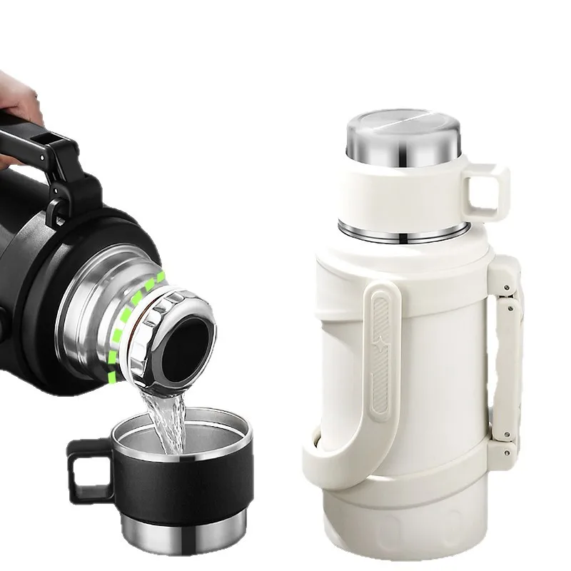 

Portable household kettle, car thermal insulation pot, thermos cup large capacity, large size, travel outdoor