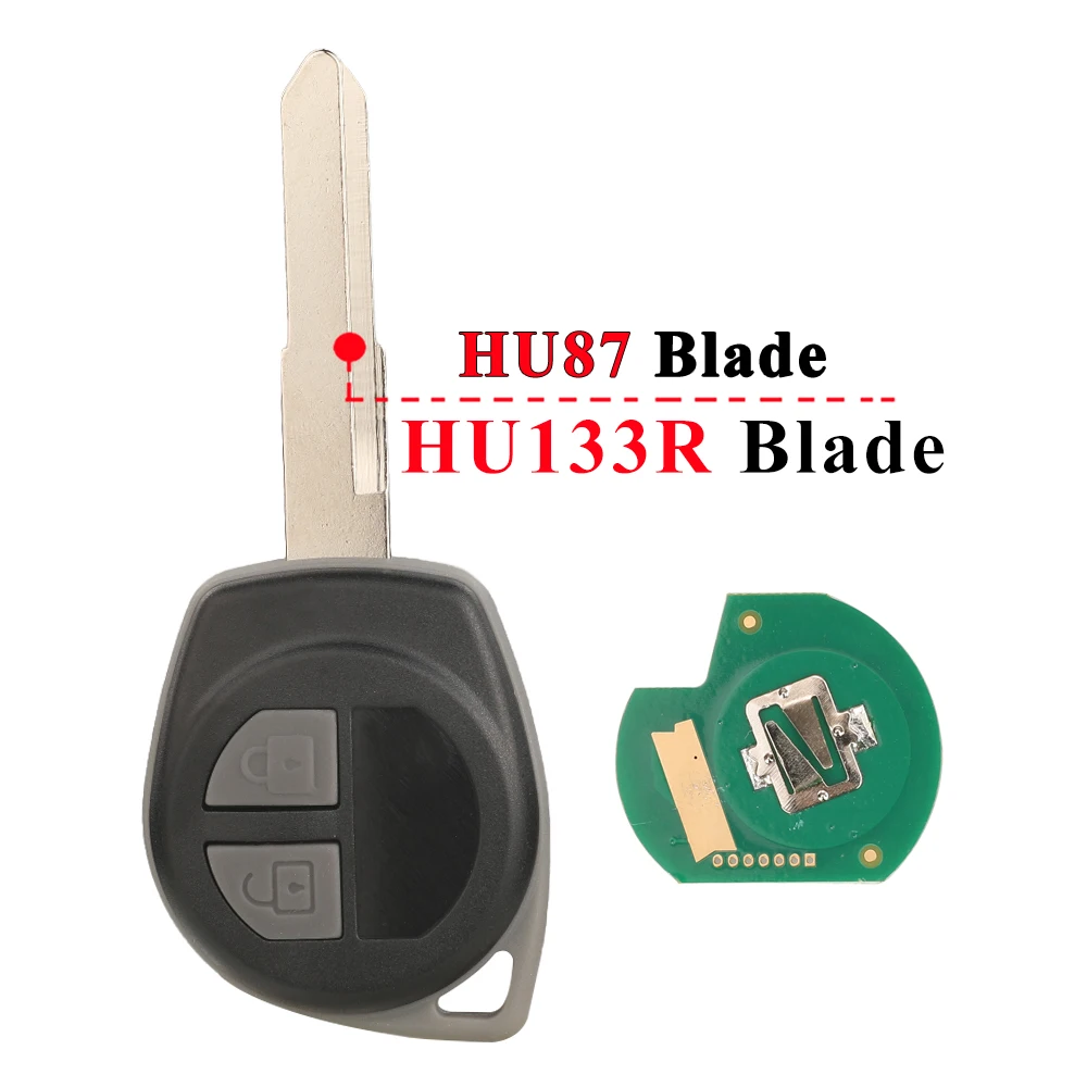 Jingyuqin 433 MHz/315 MHz ASK/FSK ID46 Chip Auto-Fernbedienungsschlüssel für Suzuki Swift SX4 ALTO Vitara Grand Vitara Ignis JIMNY Splash Fob