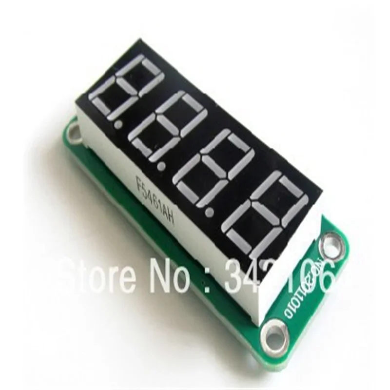 Modulo Display digitale quattro statici, Driver max7219 Cascadable, microcontrollore seriale 4 spi, 10 pezzi