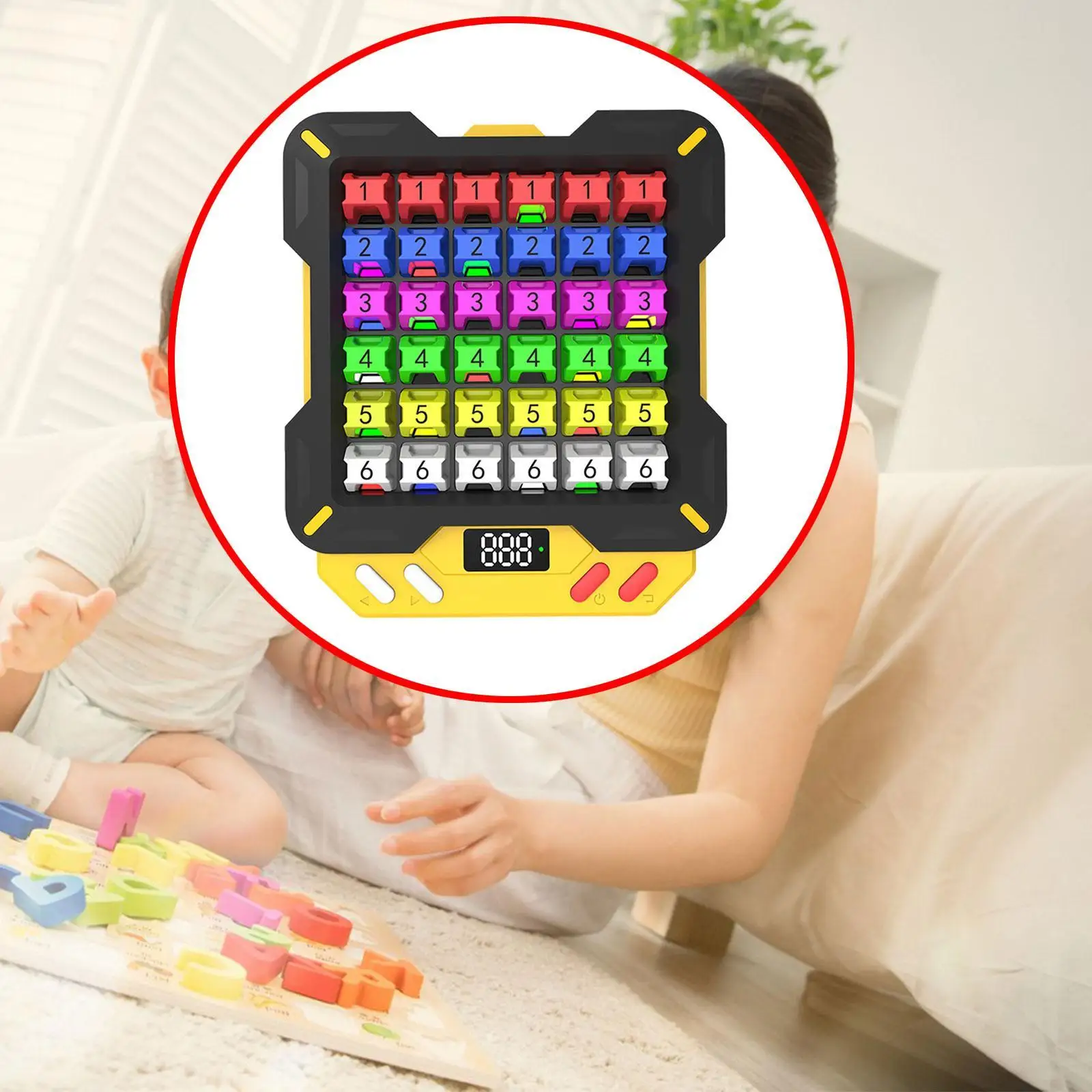 Intelligent Electronic Sudoku Game Educational Desktop Game ,Developmental Brain Teaser Sudoku Challenge for Teens Boys Girls