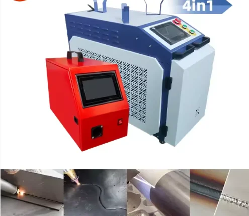 Industrial Automatic Handheld Laser Welding Machine Max Spot Welding Cutting & Cleaning Rust With Core Bearing Components