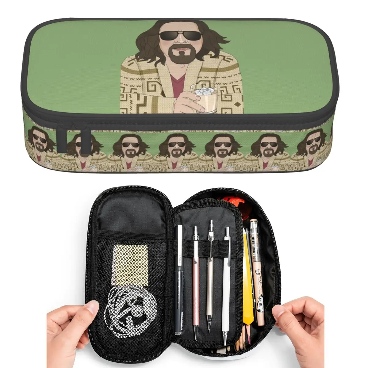 

Пеналы The Dude-The Big Lebowski для студентов, школьная коробка для ручек, сумка для карандашей, большая сумка для хранения карандашей, держатель для ручек