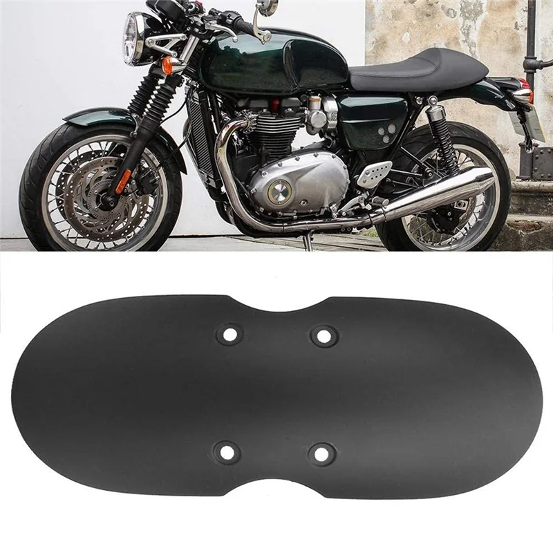 Motorcycle Front Fender Mud Flap Guard Mudguard for Triumph Bonneville T100 Scrambler Thruxton 900 01-16(Matte)