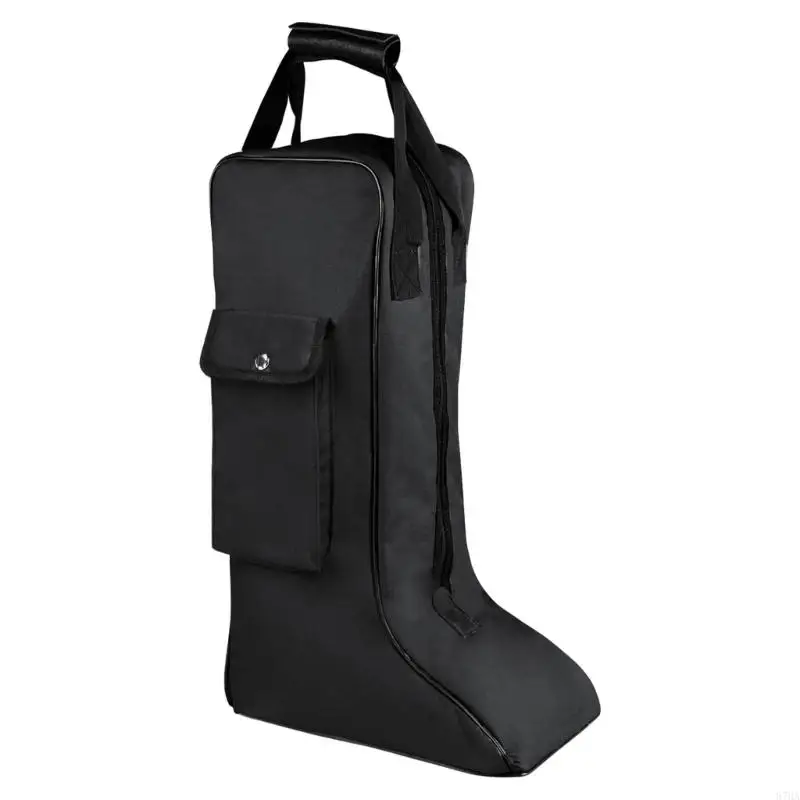 

Портативная сумка для хранения конных ботинок из ткани Оксфорд для защиты от пыли и легкой очистки во время путешествий и на