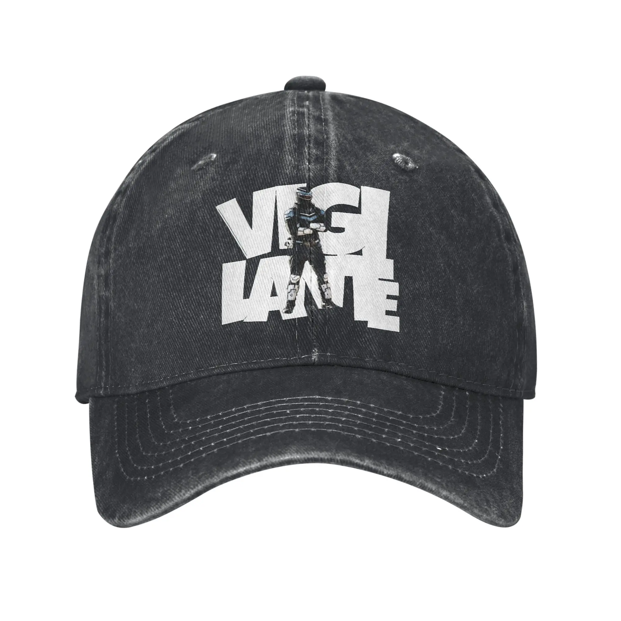 قبعات بيسبول من Vigilante Peacemaker يقتبس قبعات سائقي الشاحنات القابلة للتعديل للجنسين #1