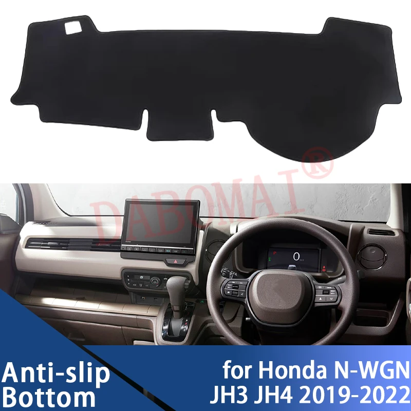 Para Honda N-WGN JH3 JH4 2019 2020 2021 2022, Cubierta de Tablero de Instrumentos, Alfombrilla para Tablero, Protector Solar, Cojín