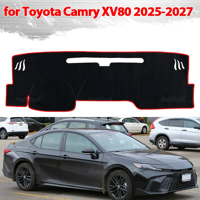 For Toyota Camry XV80 North America Version 2025-2027 Auto Car Dashboard Cover Dash Mat Board Pad Carpet Dashmat Anti-UV Mats