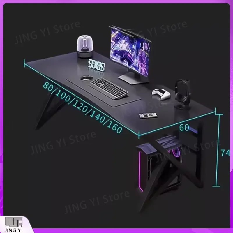 Modern Thickened Multi-Color Multi-Size Computer Desk for Office Study Gaming Workstation Adjustable Height Ergonomic Desk