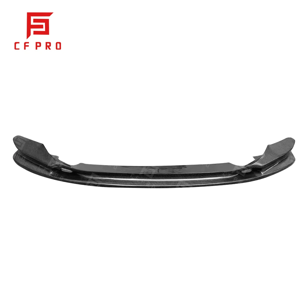 Fit For BMW X5M X6M F85 F86 X5M X6M 3D Style Carbon Fiber Front Bumper Lip Diffuser Front Lip Splitter Car Accessories