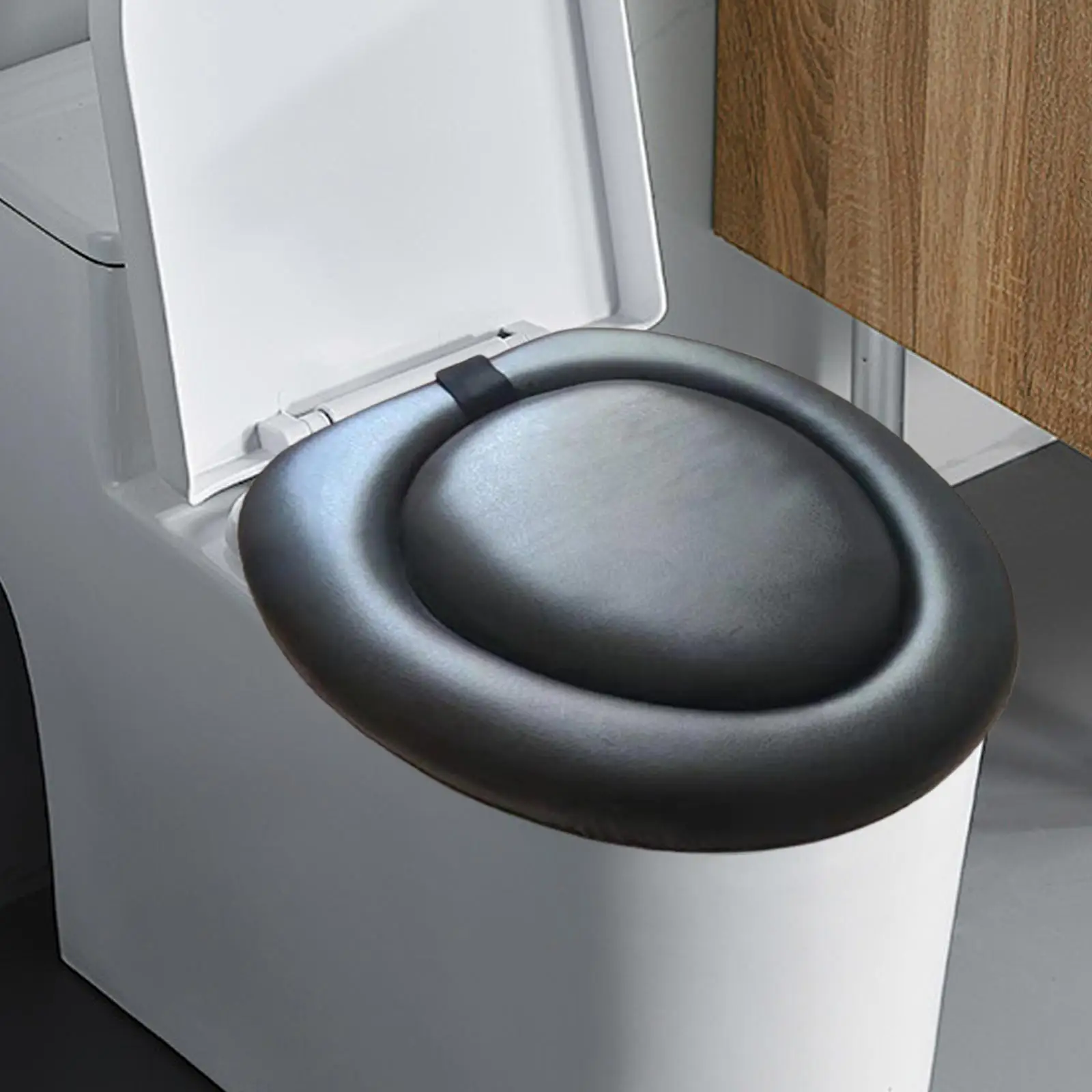 

Commode Seat Cushion Portable Raised Toilet Seat for Chair Shower Wheelchair