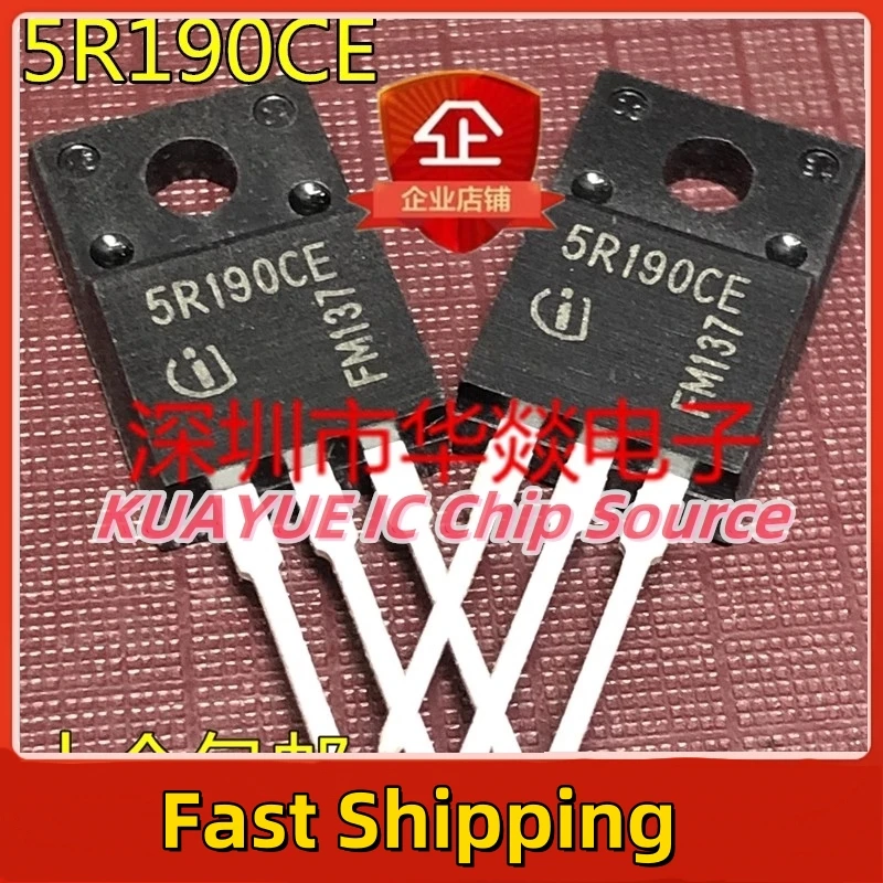 10PCS-30PCS/ 5R190CE  IPA50R190CE TO-220F 550V 63A   Fast Shipping Quality Guarantee