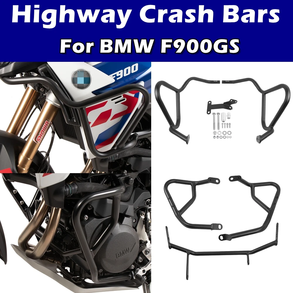 

Fit For BMW F900GS F900 GS F 900GS F 900 GS 2024 2025 Motorcycle Engine Guard Highway Crash Bars Bumper Frame Protection