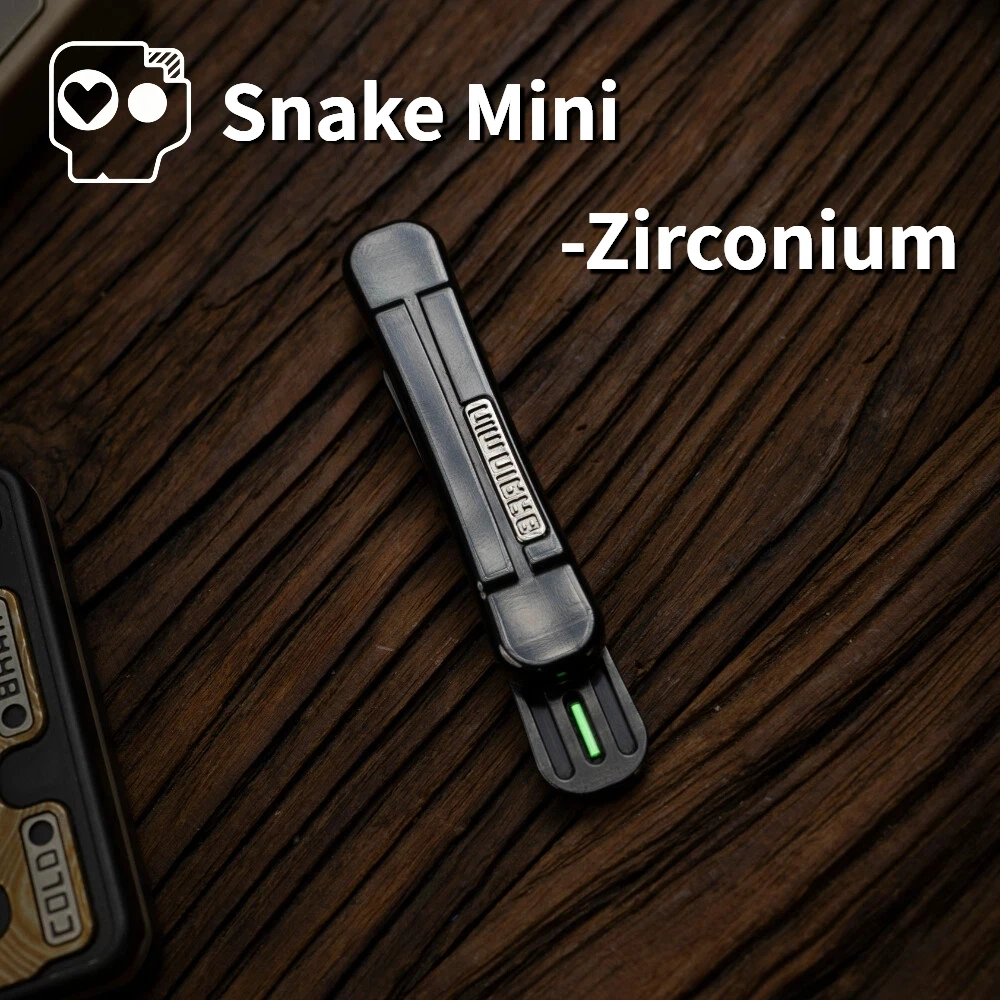 

Слайдер-антистресс BRAIN EDC Snake Mini Series: Циркониевый слайдер-змейка, оригинальный дизайн, гаджет для снятия тревоги