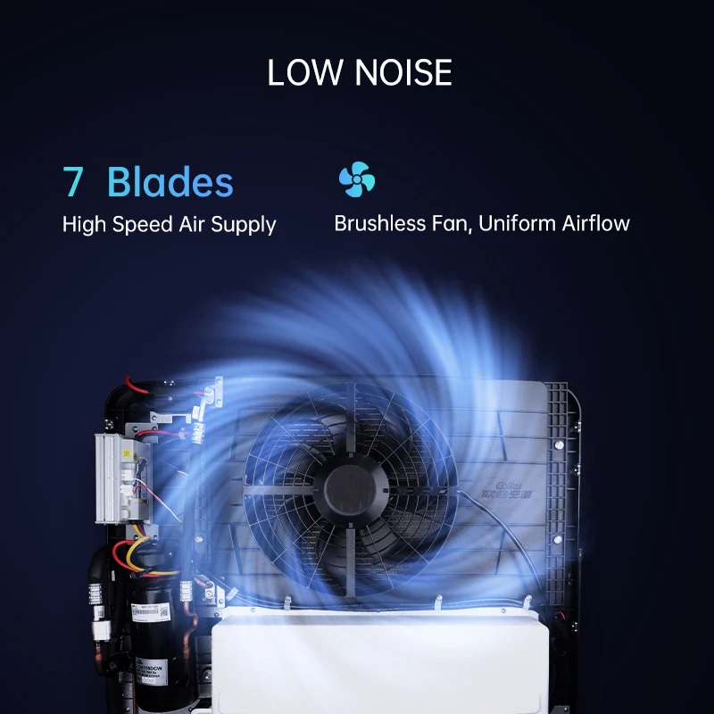 OEM ODM 12 Volt DC Rooftop Air Conditioning System 24V Air Conditioner for Van Trucks