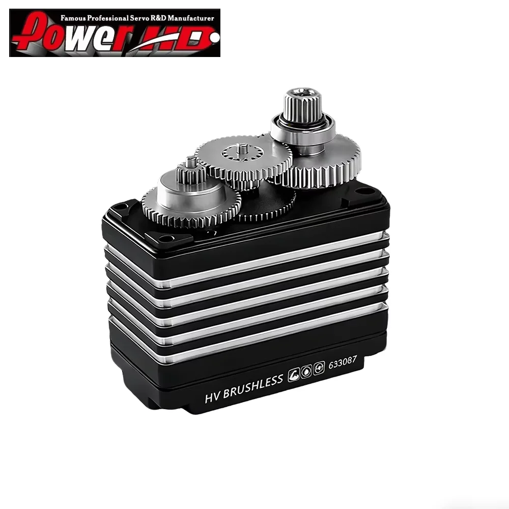 

Power HD T50BHV High-Torque Servo 6-8.4V 39-50kg Steel Gear HV Brushless Servo