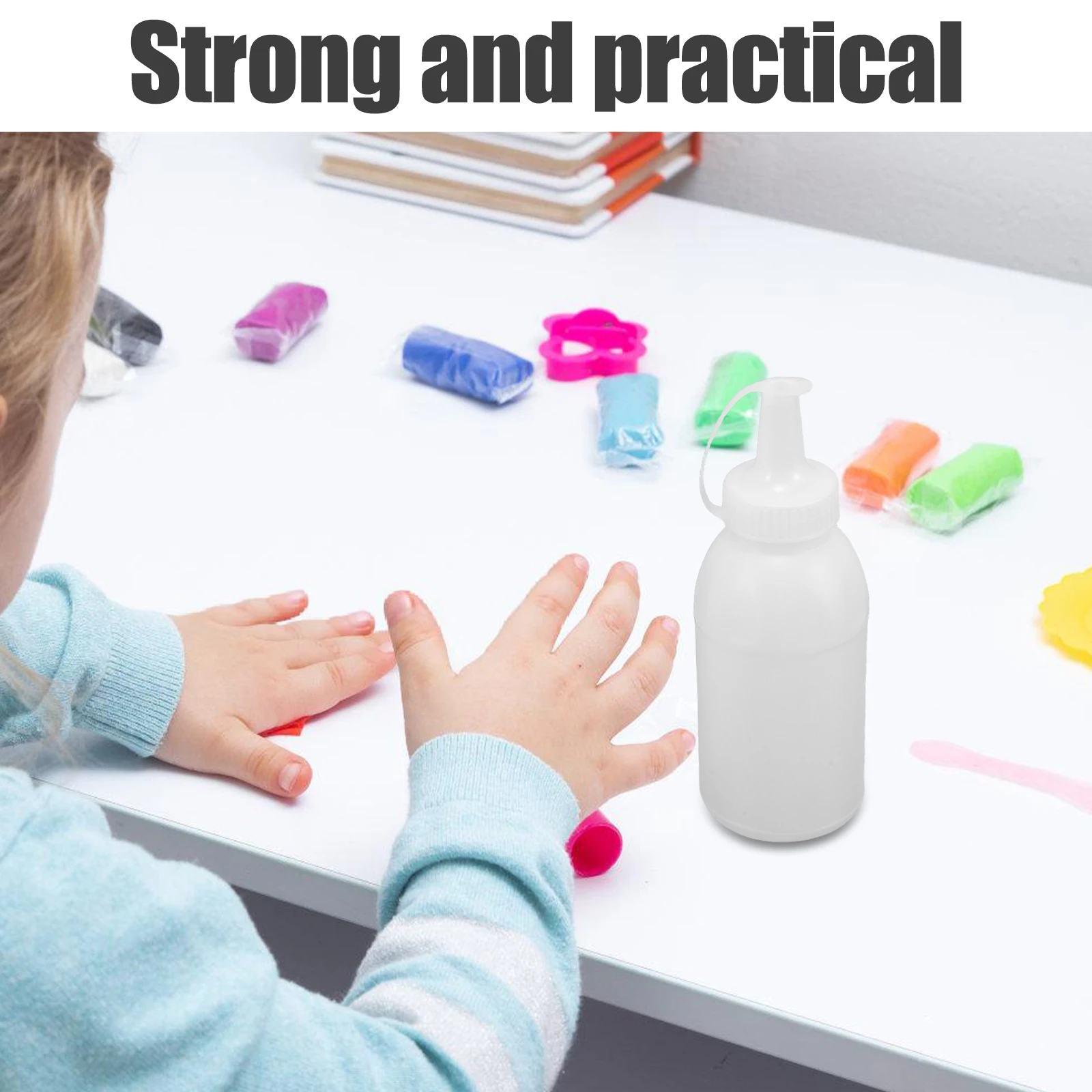 

Bottle Bead Bottles Plastic Game Accessory Chic Holder Storage Container Kids Holders Containers