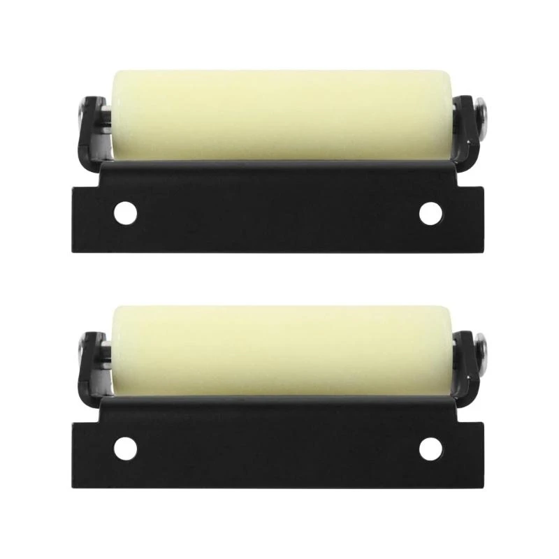 

2pcs Trailer Slide Out Roller Solid Steel Plate 276288 Replacement Smooth Slide Movement Simple Installation for Trailer R6FB