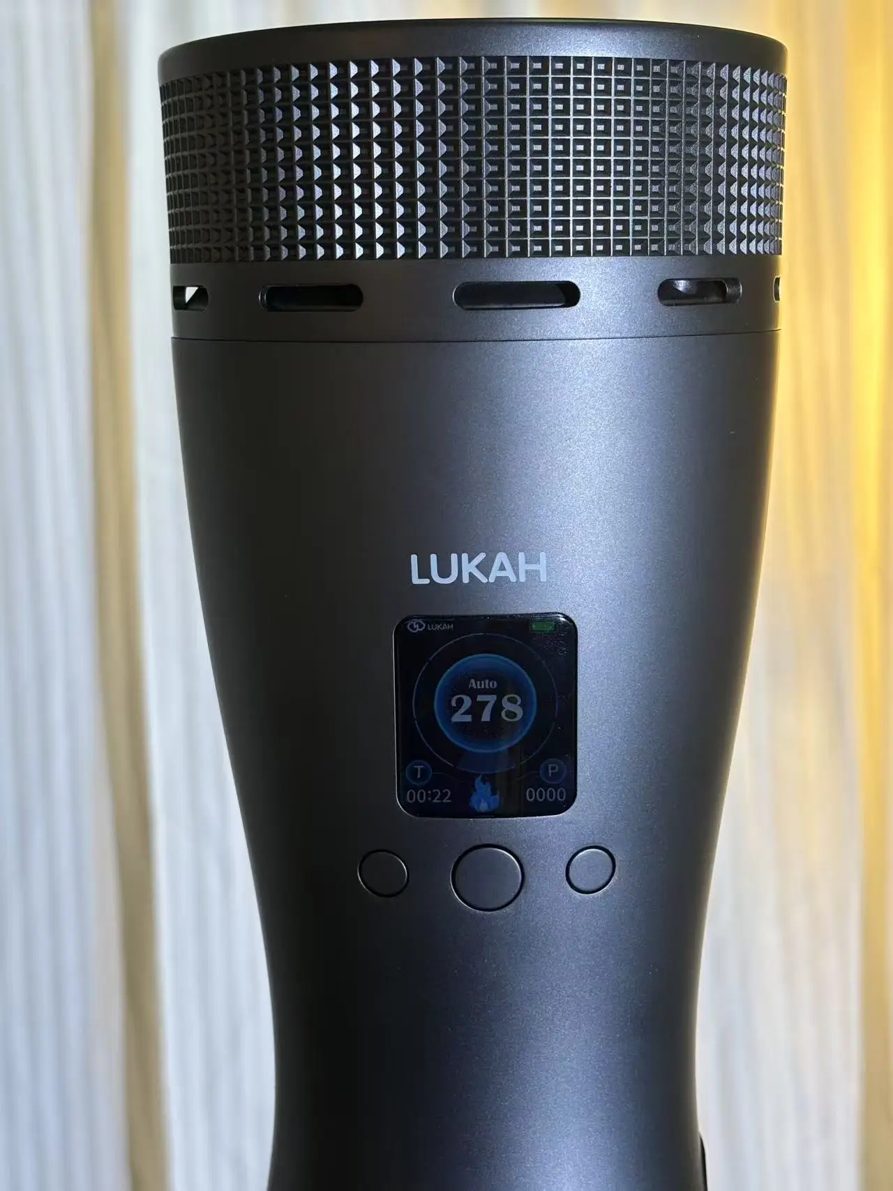 Auf Lager Großhandel Lukah Smart Shisha Keine Holzkohle Elektronische Shisha Schwarz Matt Elektrische HMD Shisha Shisha