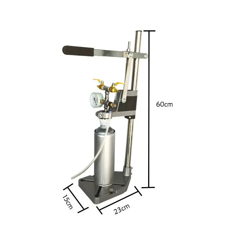 

Original pulp self-brewed beer isobaric manual filling machine