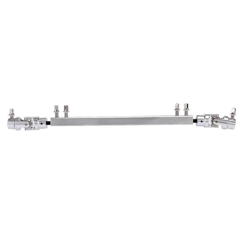 Double Kick Drum Pedal Drive Shaft Pedal Arm Linking Bar Drum Connecting Rod Silver