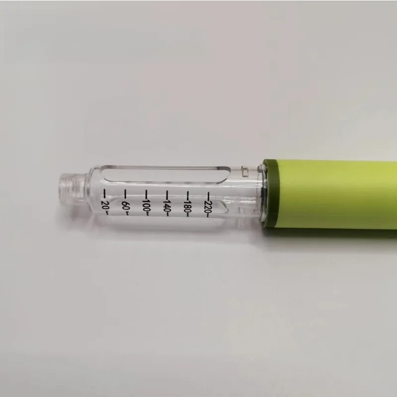 3ml Insulin Pen Glass Cartridge Vial  Universal Storage Tube for Injection Devices and Cosmetic Tattoo Magic Pen Use