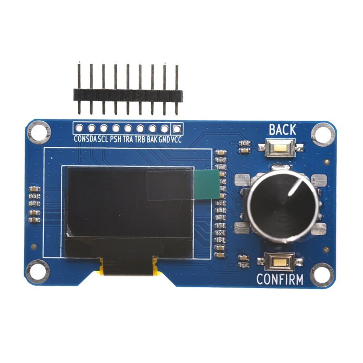 شاشة عرض Oled مشهورة مع واجهة IIC لوحدة التشفير الدوارة EC11 لـ Arduino 0.96 بوصة