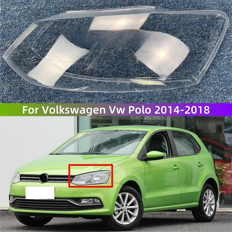 

For Volkswagen Vw Polo 2014 2015 2016 2017 2018 Car Accesorries Headlights Lens Replace The Original Lens