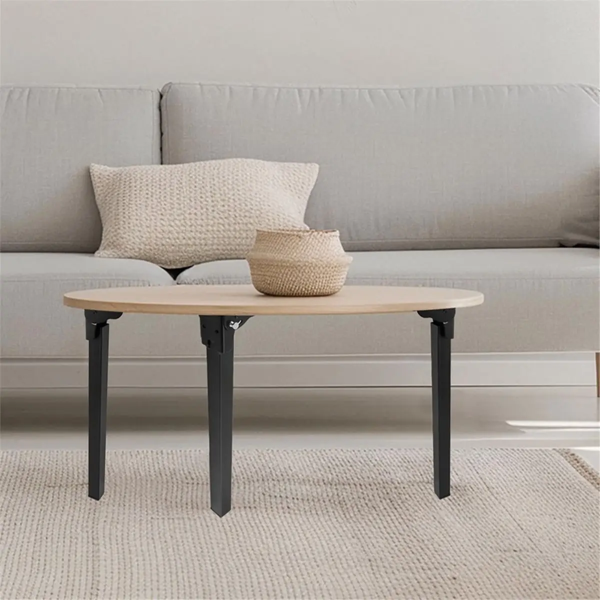 giftnew  Leg Furniture Folding Support Leg Table Leg Bracket 90 Degree Hidden Leg Metal Storage Leg