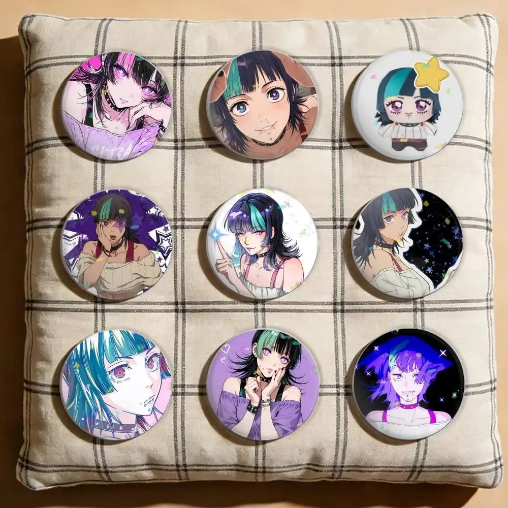 K-Kirara H-Hoshi Brooches Cartoon Badge Pins Backpack Hat Accessories Friend Gift