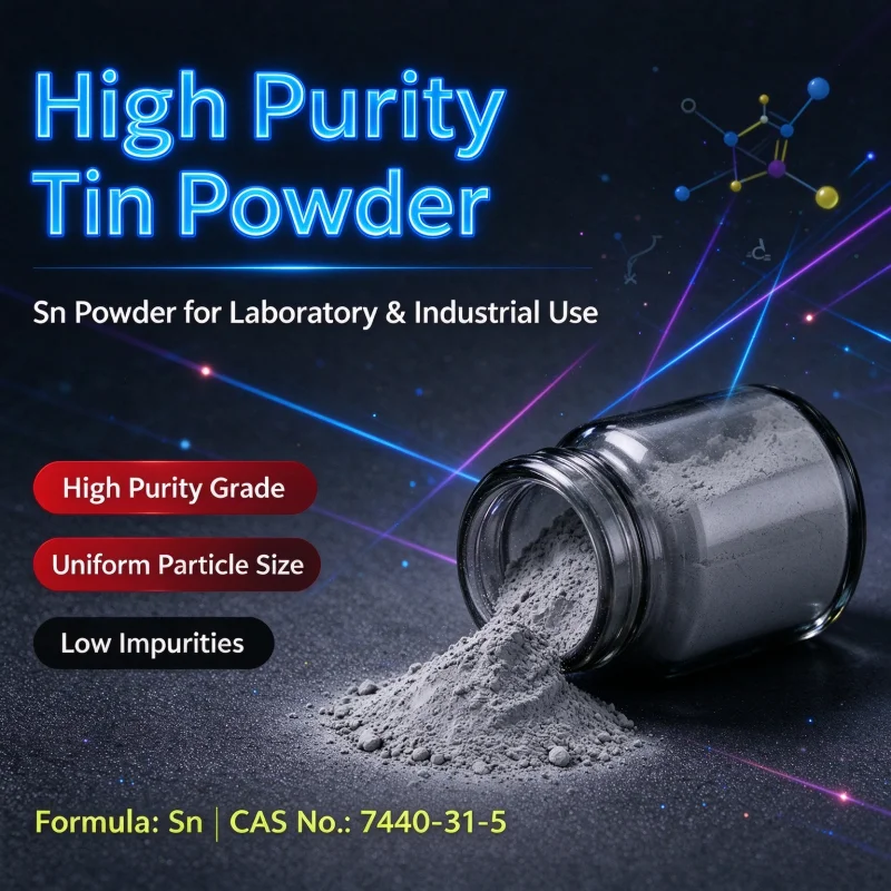 High Purity Ultrafine Tin Powder, Micron & Nano Spherical Atomized Sn Powder for Wood Inlay Metal Craft