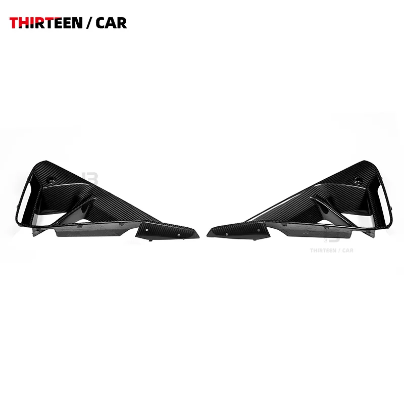 For BMW 2 Series Coupe G42 Dry Carbon Fiber Front Bumper Air Duct Fit For BMW G42 M235i M240i 2021+ Competitive style trend