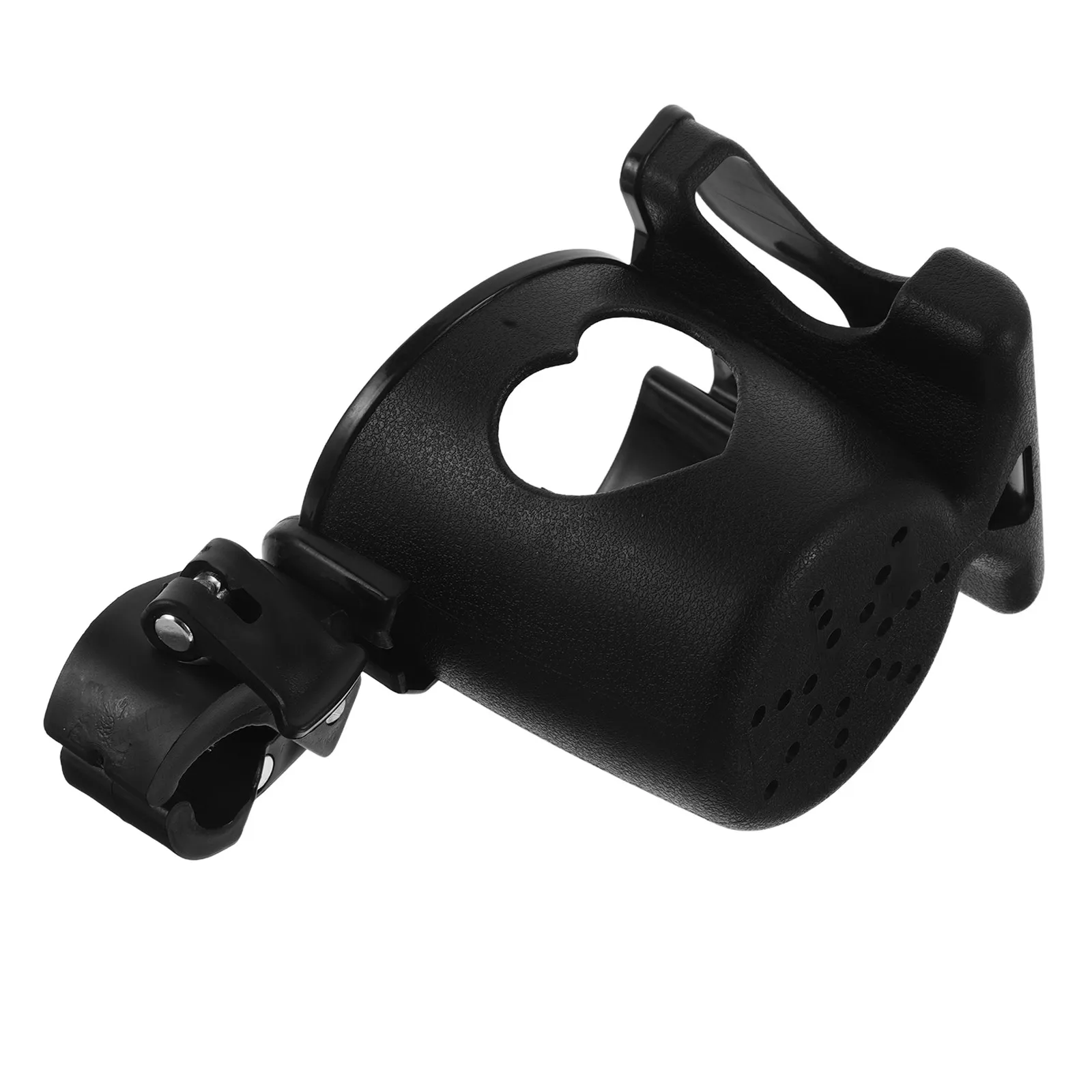 Bicycle Water Bottle and Cell Phone Holder for Stroller Wheelchair Walker Scooter Golf Cart Universal Multi Use Drink Holder
