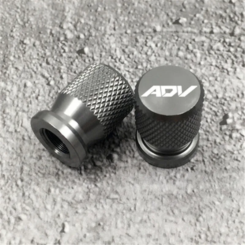 CNC Roda Pneu Válvula Stem Caps, Air Port Hermético Capas, Acessórios da motocicleta, Pneu Aro Caps, Honda ADV 150 160 350 750
