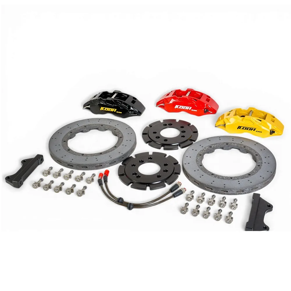 High Quality IC4S3 Carbon Ceramic Disc Rear 380X28 4-piston brake caliper kit fits for BMW 5 Series Touring Touring (E61) 2002-2
