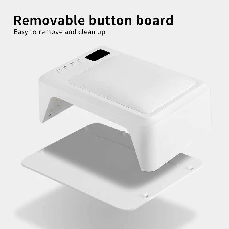 Professional Nail Lamp With Hand Pillow 72W Nail Dryer 60 LEDs Automatic Sensing UV Lamp for Manicure LED Nail Lamp for Nail Art