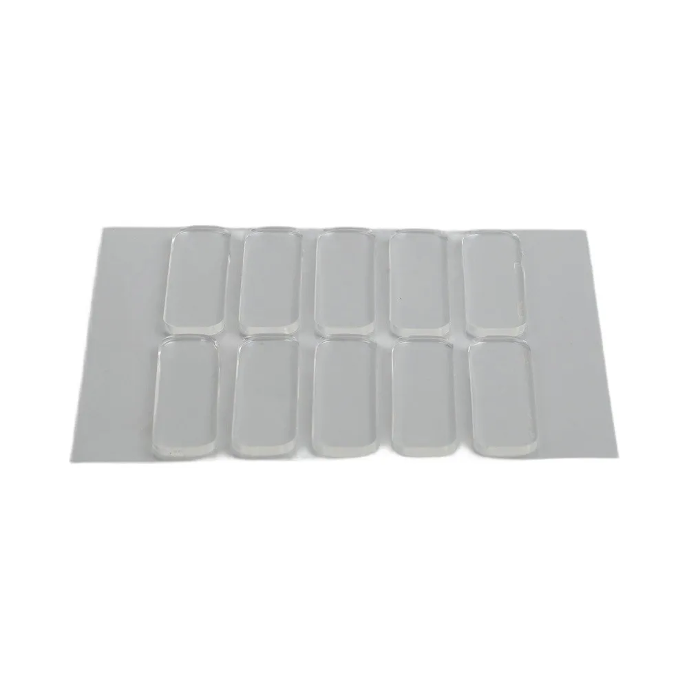 Silicone Anti-Noise Door Pads for Cabinets Drawers Glass Tables Chairs Desk Legs Walls and Wall-Mounted Picture Frame Security