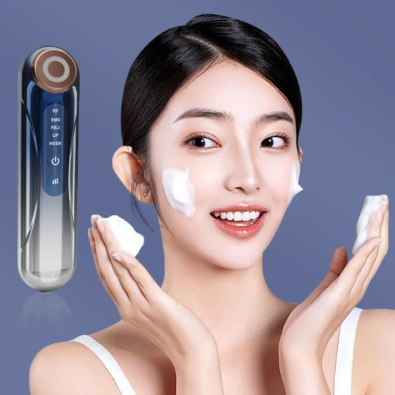 フェイスリフティングマイクロカレントマッサージャー 女性用マイクロカレント美顔器 目元脂肪除去美容機器 エステ美容機器